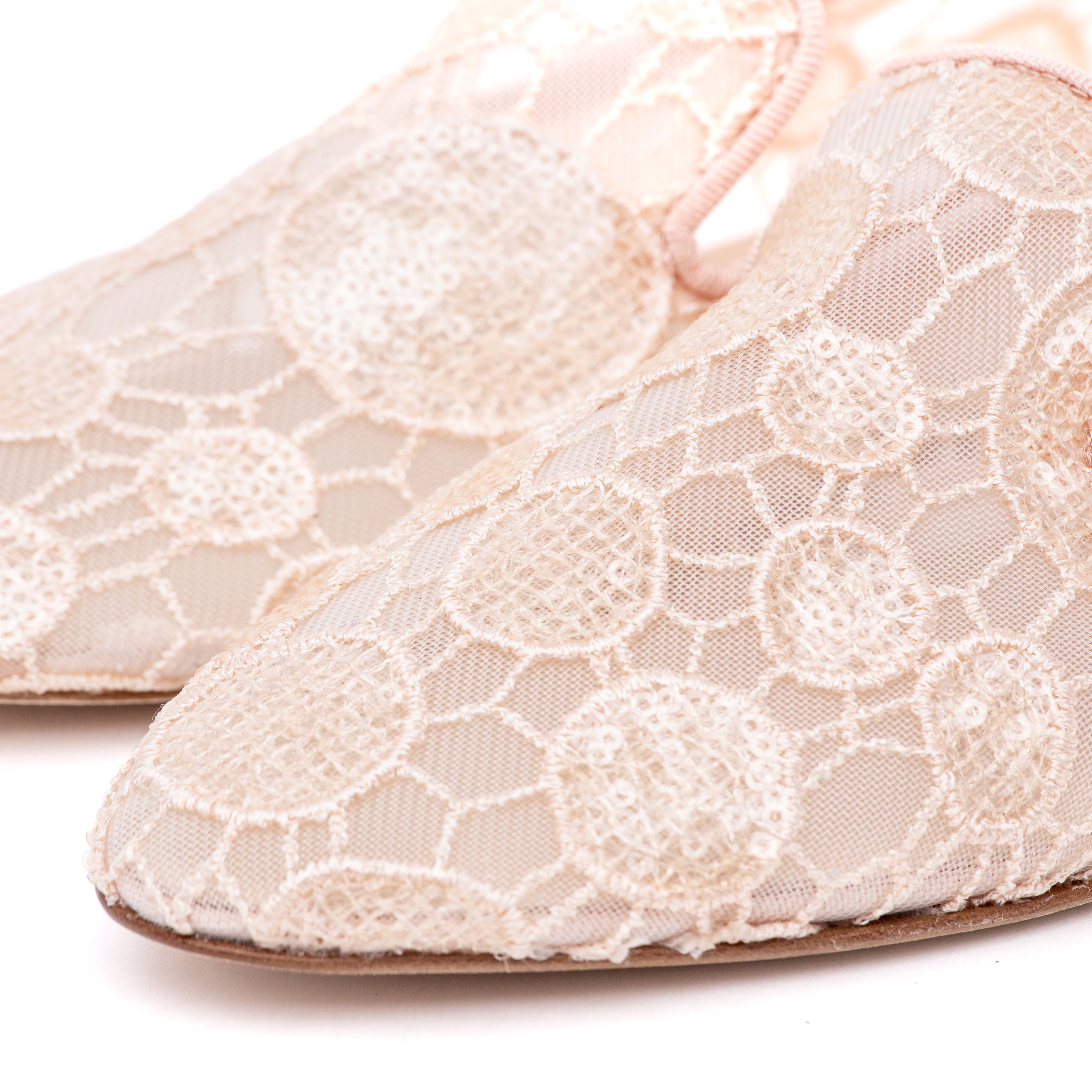 Slippers in tessuto elodie rosa.
