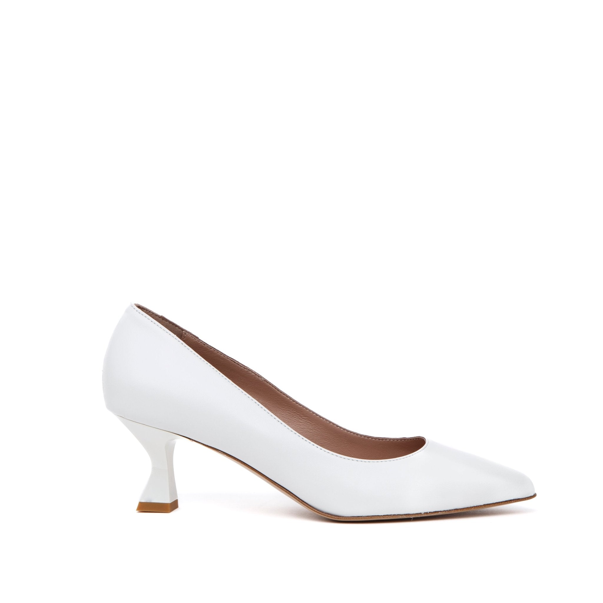 Décolleté Sposa in nappa bianca. - TreemmeCreazioni