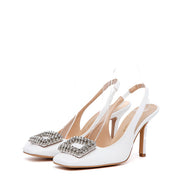 Slingback Sposa con gioiello. - TreemmeCreazioni