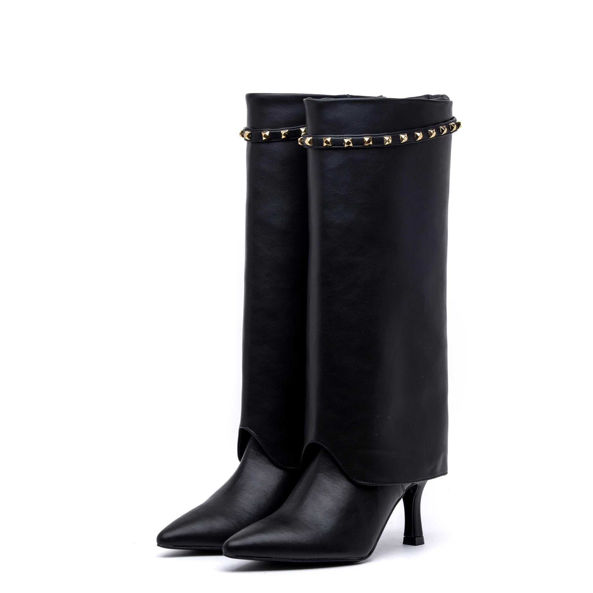 Stivale alto con gambale a tubo. - TreemmeCreazioni