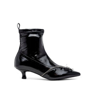 Stivaletto in naplak elasticizzato con tacco. - TreemmeCreazioni