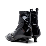 Stivaletto in naplak elasticizzato con tacco. - TreemmeCreazioni