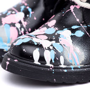 Stivaletto modello anfibio dipinto a mano ( SU ORDINAZIONE ) - TreemmeCreazioni