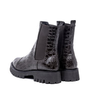 Stivaletto modello Chelsea in stampa cocco. - TreemmeCreazioni