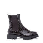 Stivaletto modello Chelsea in stampa cocco. - TreemmeCreazioni