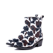Stivaletto texano con stampa cow. - TreemmeCreazioni