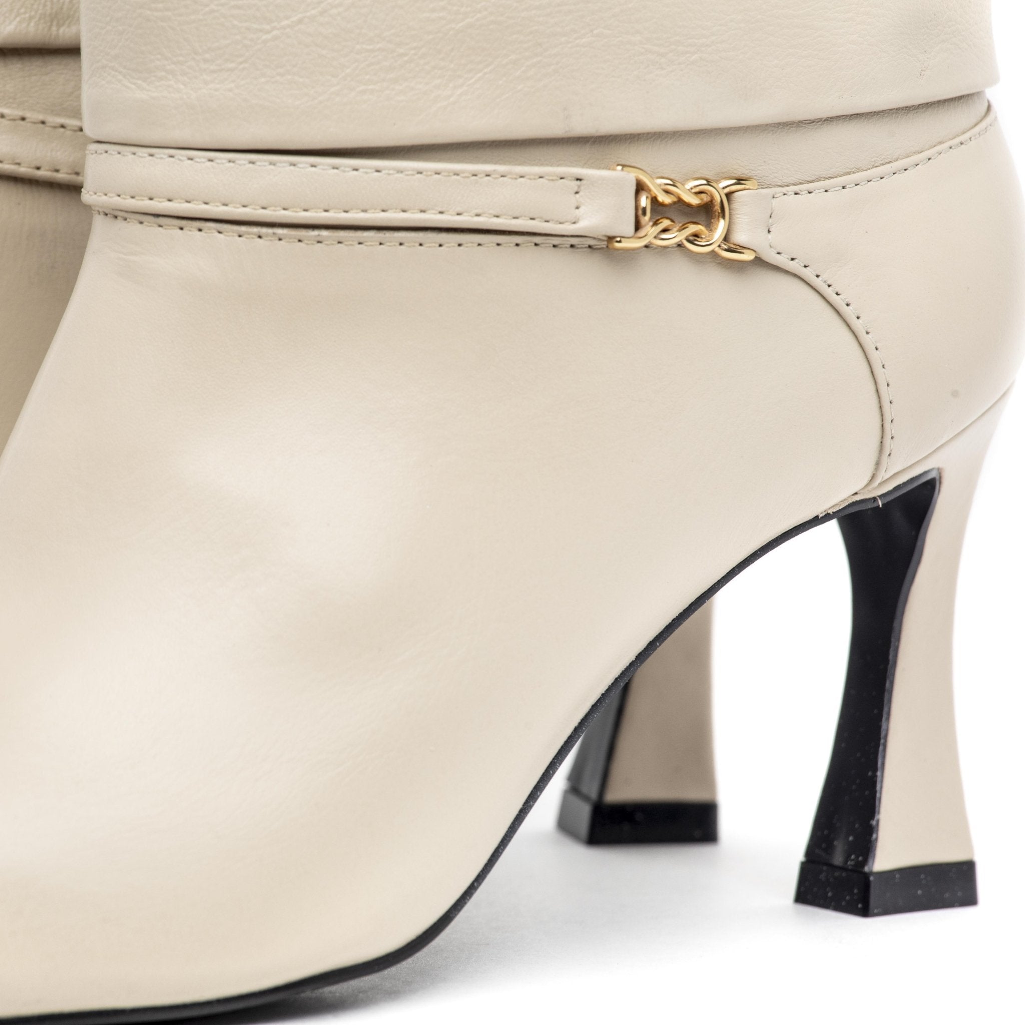 Tronchetto in nappa burro con risvolto. - TreemmeCreazioni