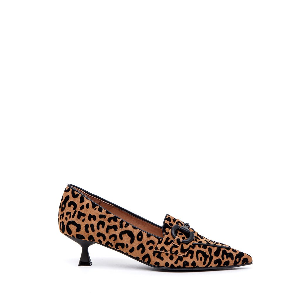 Décolleté Ovyè in stampa maculata. - TreemmeCreazioni