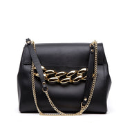 Shopper in nappa con maxi catena. - TreemmeCreazioni