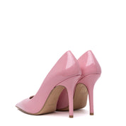 Décolleté in naplak rosa