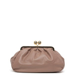 Borsa pasticcino in ecopelle rosa antico.