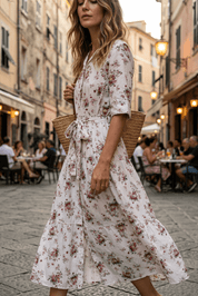Abito in fantasia provenzale - TreemmeCreazioni