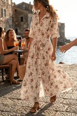 Abito in fantasia provenzale
