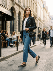 Ballerina in tessuto mesh nero con strass - TreemmeCreazioni