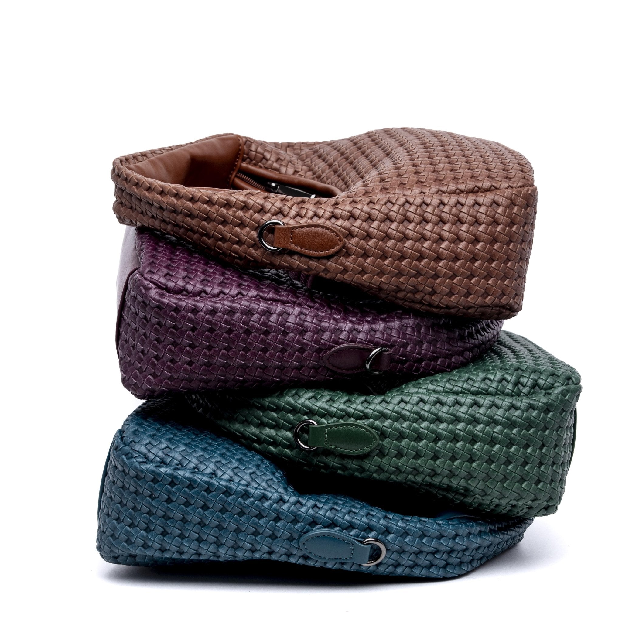 Borsa a mano effetto intrecciato. - TreemmeCreazioni