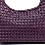 Borsa a mano effetto intrecciato. - TreemmeCreazioni