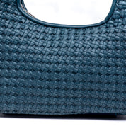 Borsa a mano effetto intrecciato. - TreemmeCreazioni