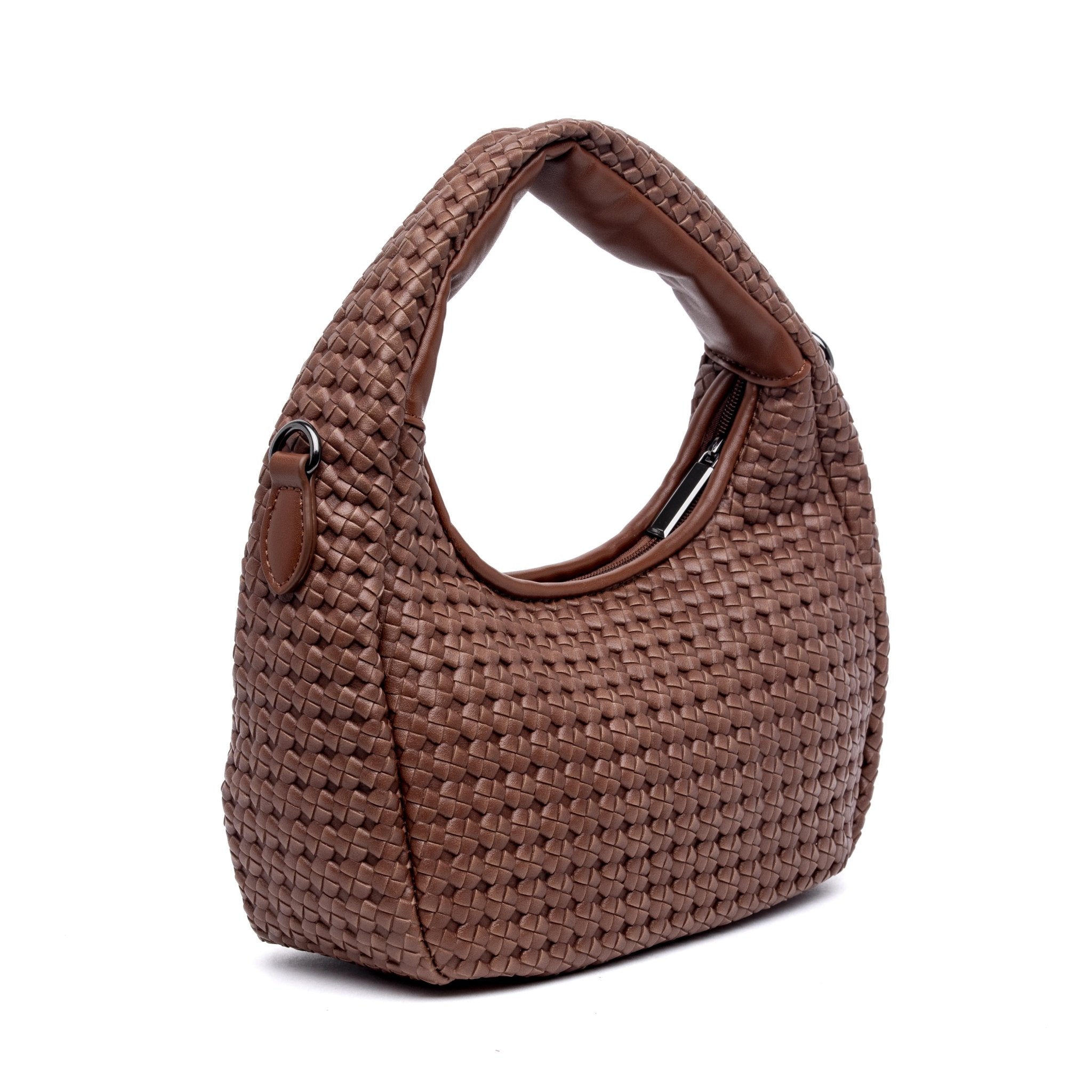 Borsa a mano effetto intrecciato. - TreemmeCreazioni