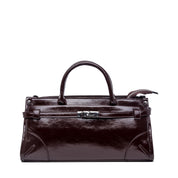 Borsa a mano in naplak marrone. - TreemmeCreazioni