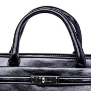 Borsa a mano in naplak nero. - TreemmeCreazioni