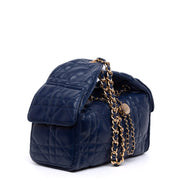 Borsa a spalla in eco nappa trapuntata. - TreemmeCreazioni