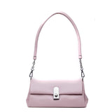 Borsa a spalla in liz fill rosa cipria