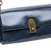 Borsa a spalla in naplak petrolio. - TreemmeCreazioni