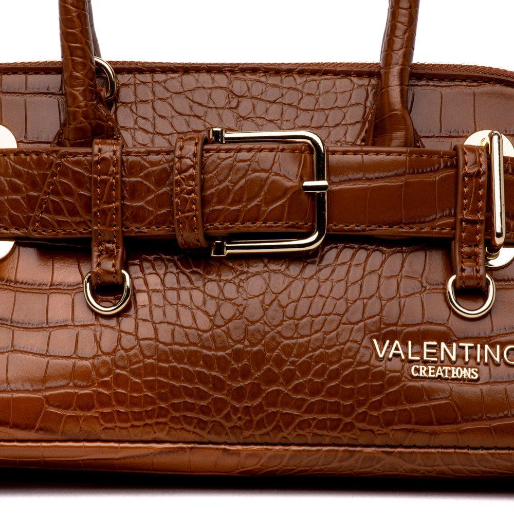 Borsa bauletto in stampa cocco caramello - TreemmeCreazioni