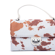 Borsa bauletto in tessuto muccato - TreemmeCreazioni