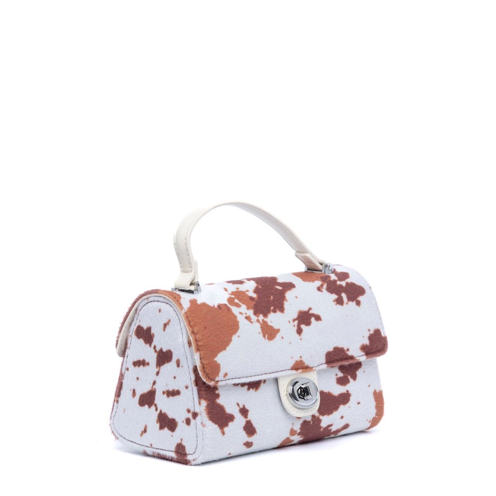 Borsa bauletto in tessuto muccato - TreemmeCreazioni