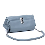 Borsa in liz fill azzurro polvere - TreemmeCreazioni