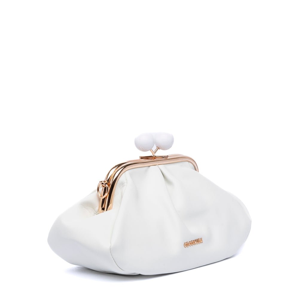 Borsa pasticcino in ecopelle burro - TreemmeCreazioni