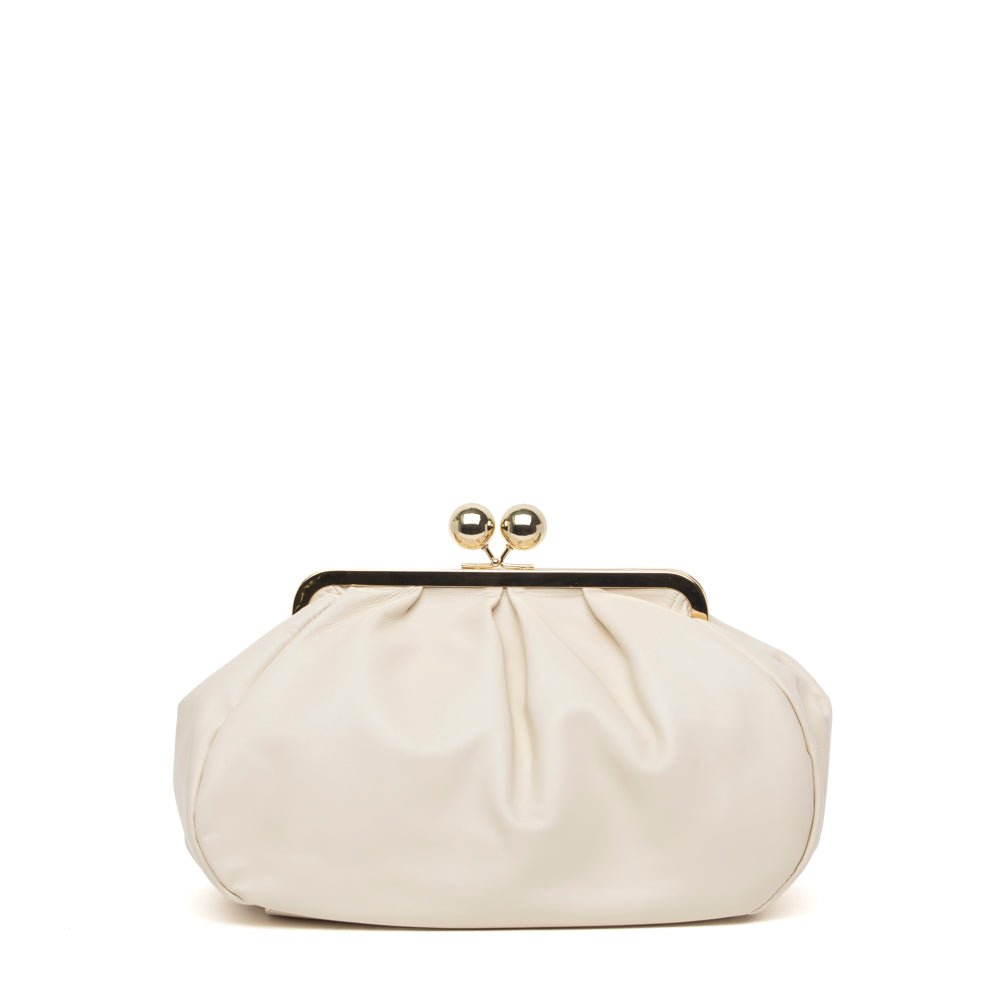 Borsa pasticcino in ecopelle burro. - TreemmeCreazioni