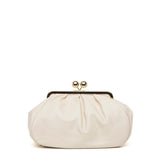 Borsa pasticcino in ecopelle burro.