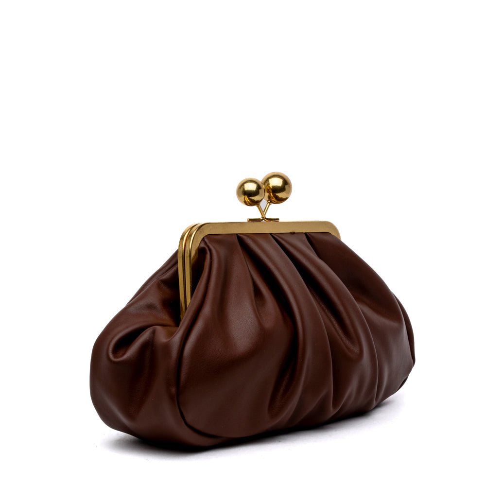 Borsa pasticcino in ecopelle cioccolato - TreemmeCreazioni