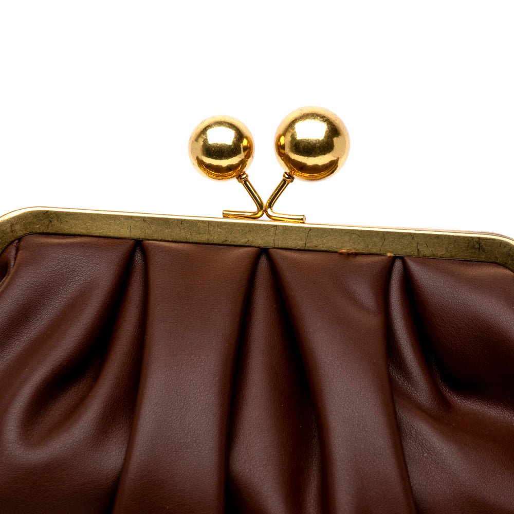 Borsa pasticcino in ecopelle cioccolato - TreemmeCreazioni