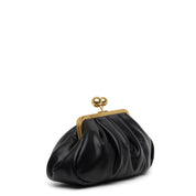 Borsa pasticcino in ecopelle nera. - TreemmeCreazioni