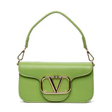 Borsa piccola a spalla con logo.