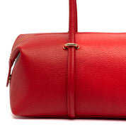 Borsa rettangolare a spalla in pelle rossa - TreemmeCreazioni
