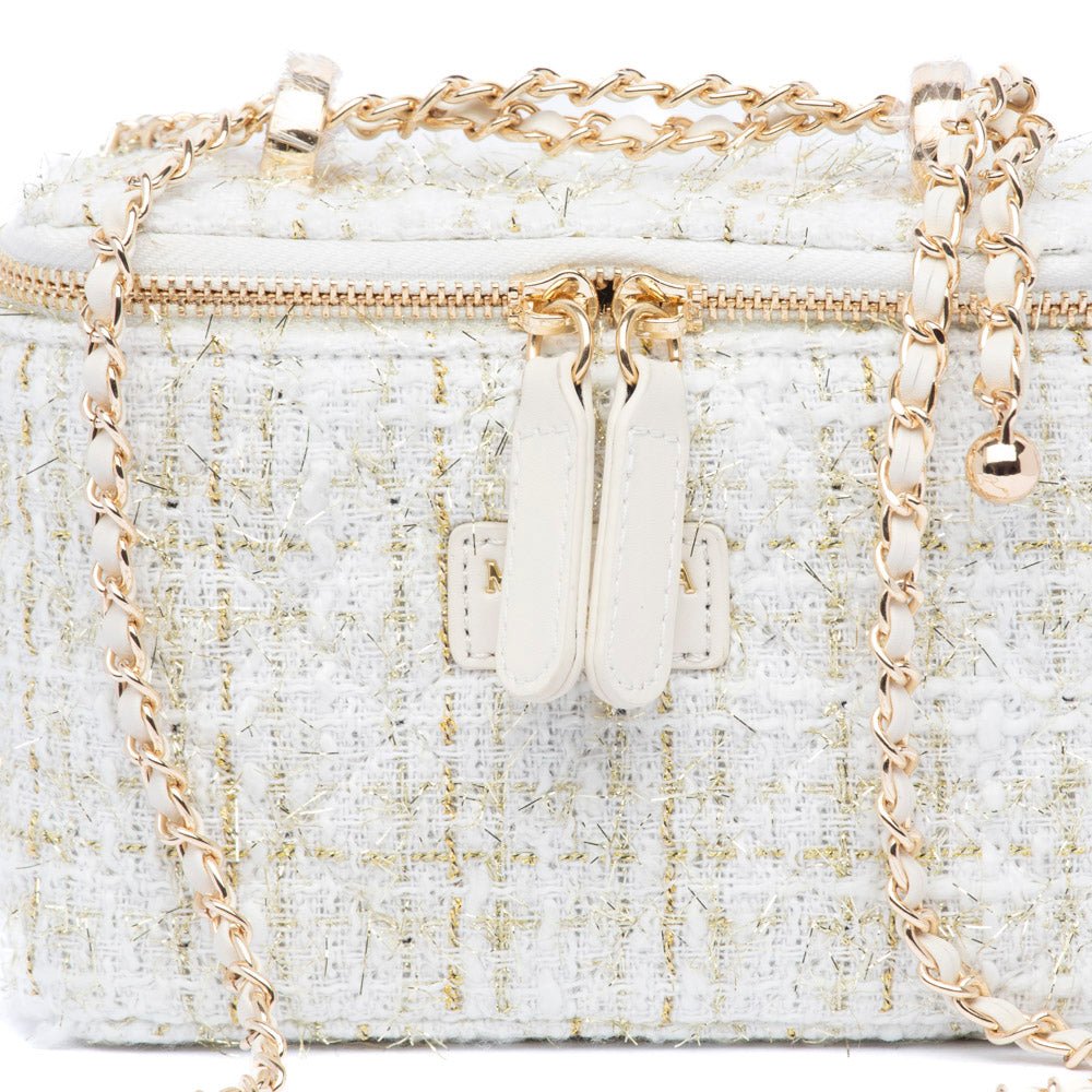 Borsa secchiello in tessuto chanel - TreemmeCreazioni