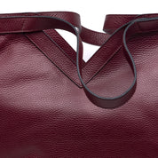 Borsa shopping grande in vitello rubino. - TreemmeCreazioni