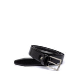 Cintura uomo in saffiano nero