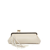 Clutch a baguette in ecopelle burro. - TreemmeCreazioni