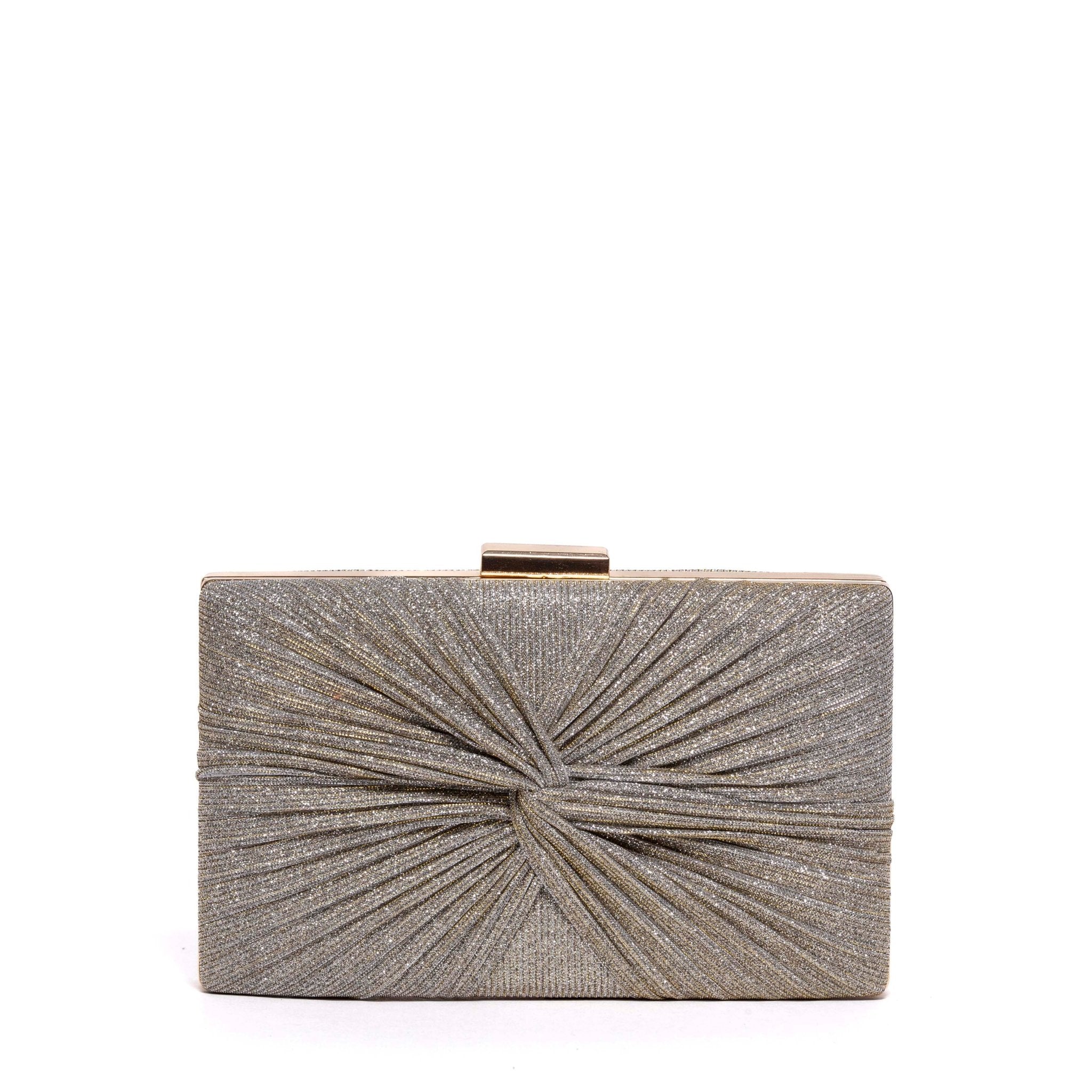 Clutch elegante in tessuto glitterato. - TreemmeCreazioni
