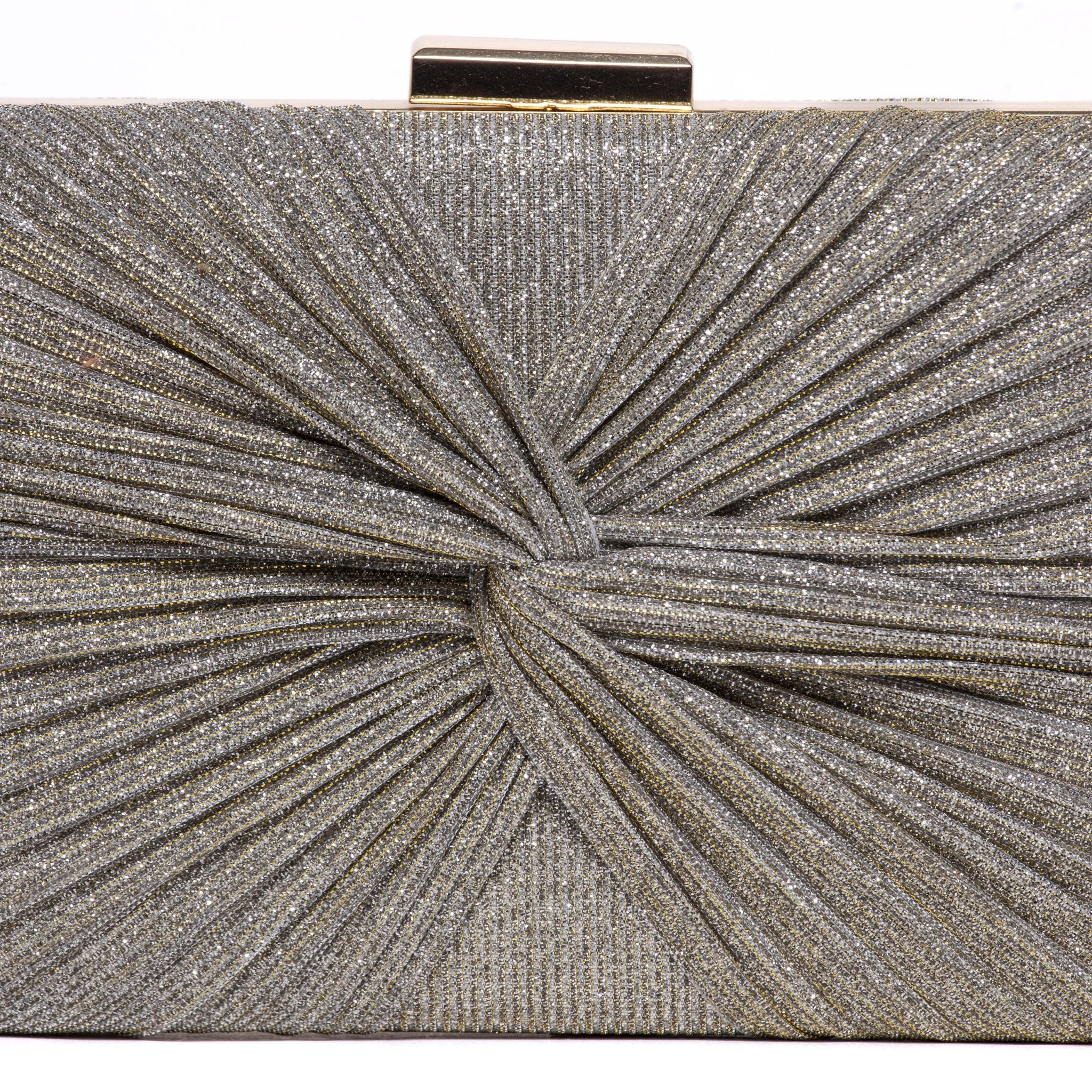 Clutch elegante in tessuto glitterato. - TreemmeCreazioni