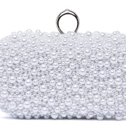 Clutch Sposa in perle bianche. - TreemmeCreazioni
