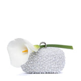 Clutch Sposa in perle bianche.
