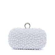 Clutch Sposa in perle bianche. - TreemmeCreazioni