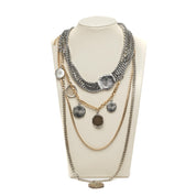 Collana multistrati con charms. - TreemmeCreazioni