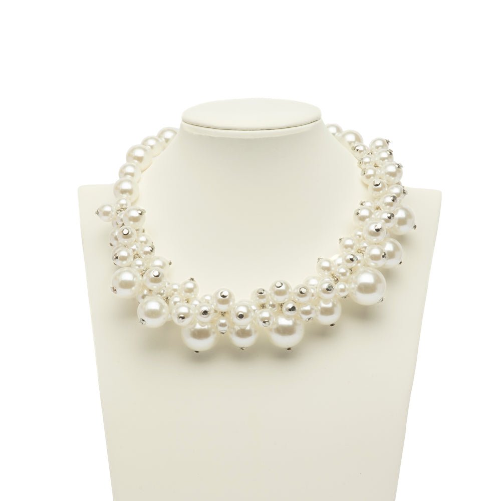 Collana Sposa con perle avorio. - TreemmeCreazioni